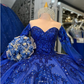 Luxurious Royal Blue Quinceanera Dress,Royal Blue Ball Gown Sweet 16 Dress Y1130