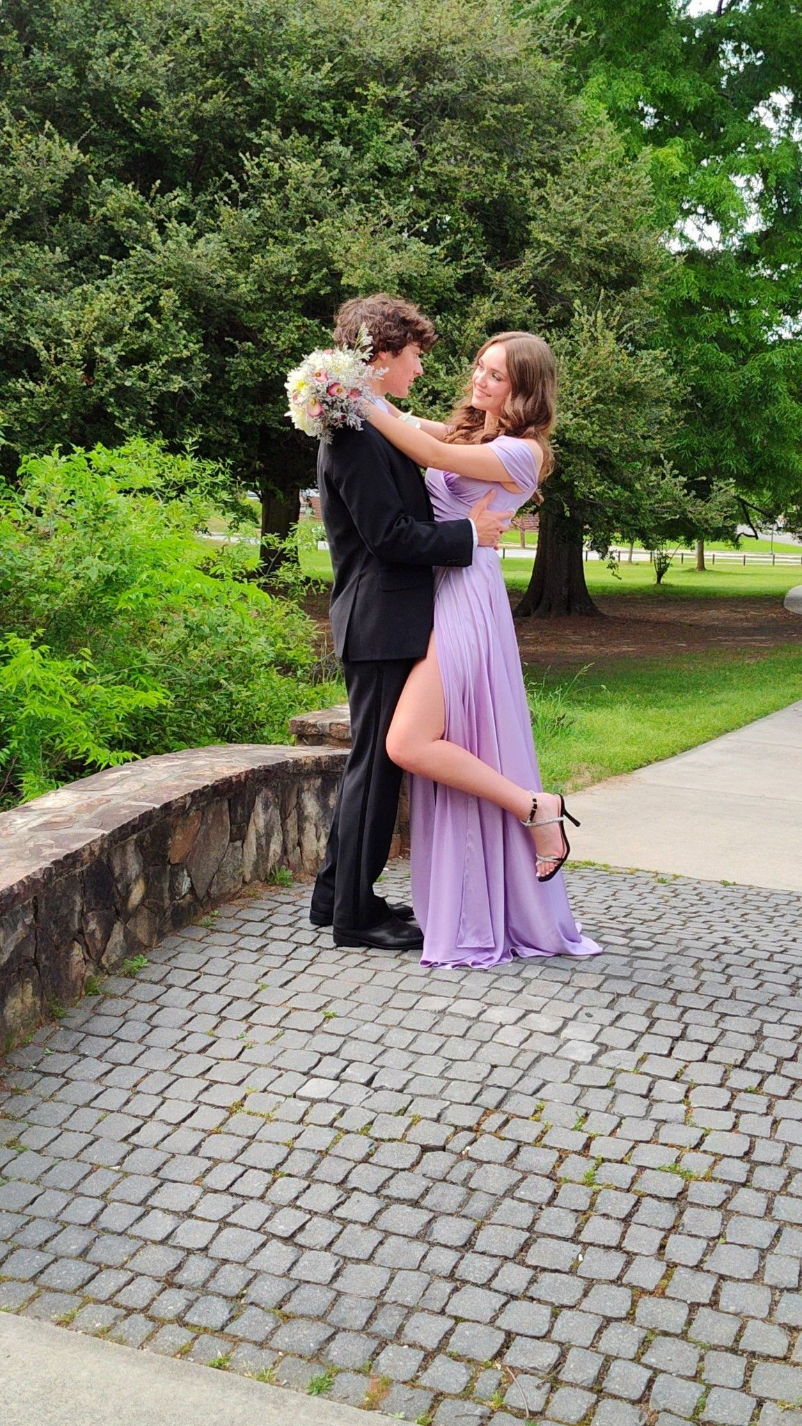 Light Purple Prom Dress,A-line Light Purple Prom Gown  Y4981