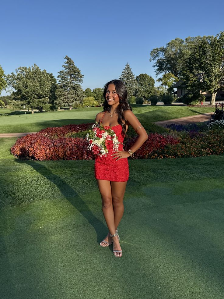 Sexy Red Satin Lace Appliques Sheath Short 6th Grade Homecoming Dress,Formal Short 15th Birthday Outfits SP3303