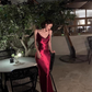 Simple Mermaid Straps Burgundy Prom Dress 21th Birthday Outfits Y6337