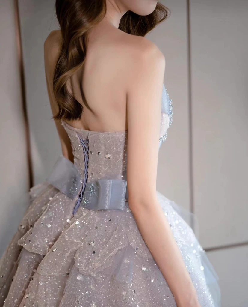 Luxurious Shiny Ball Gown,Sweet 16 Dress,Princess Dress,Y2403