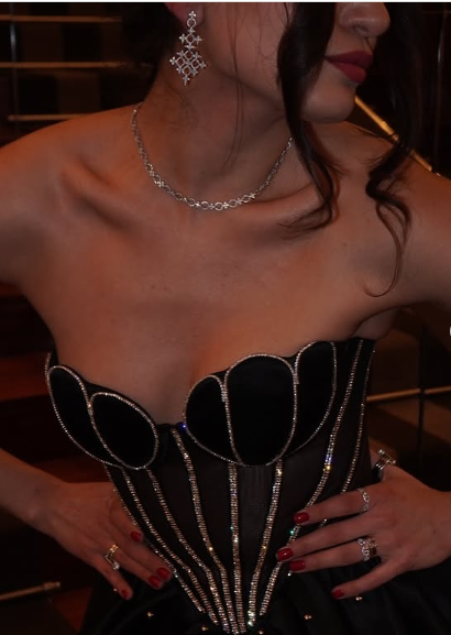 Sparkly Black Strapless A Line Cocktail Dress Homecoming Dress Y8847