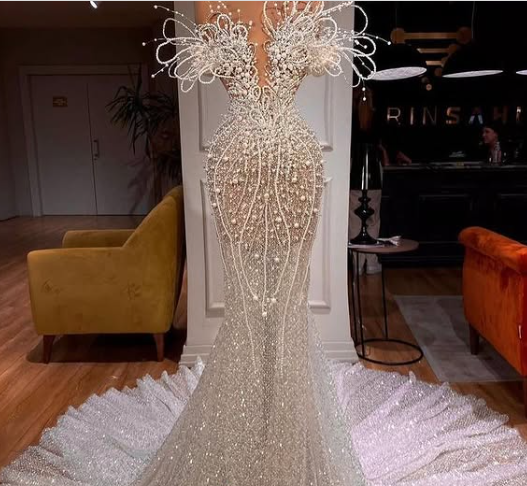 Pink Mermaid Prom Dress Uniuqe Prom Dress Y72