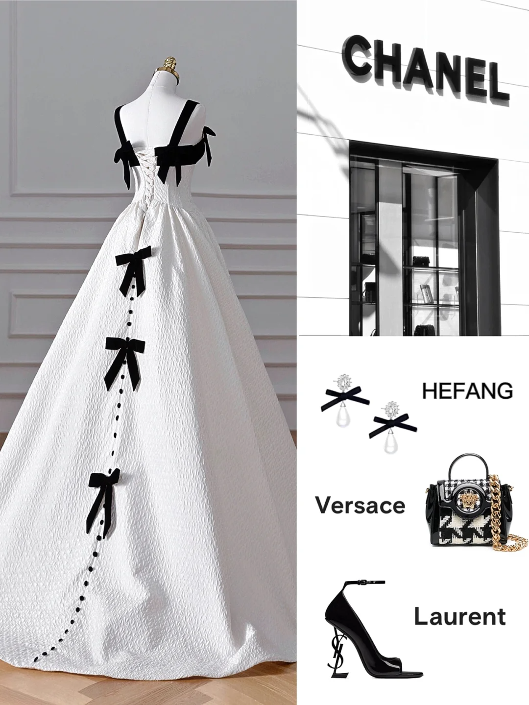 Elegant White Satin A Line Long Wedding Dress Y8611