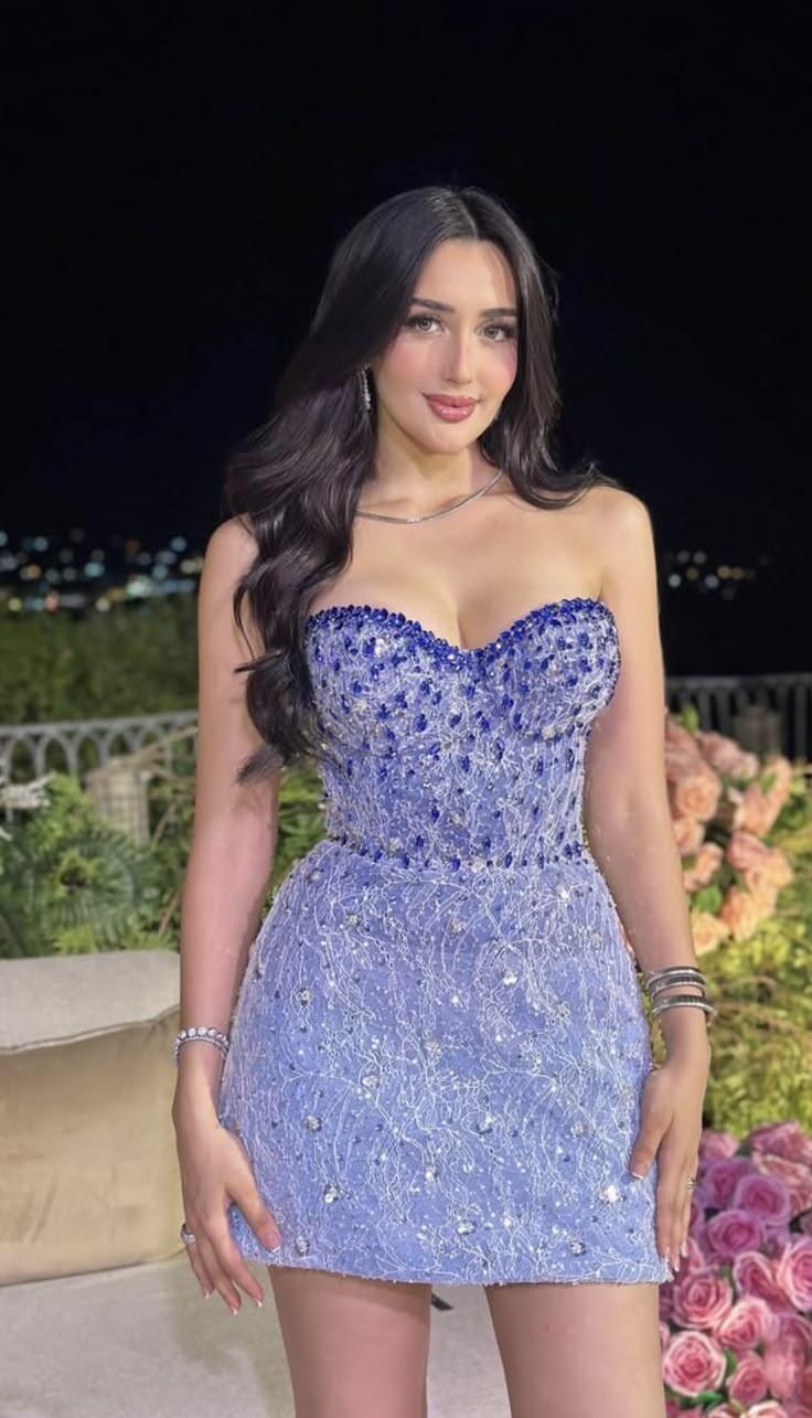 Charming Sweetheart Neck Satin Lace Beaded Mini Prom Dress,Purple Sheath Short 7th Grade Homecoming Dress SP3463
