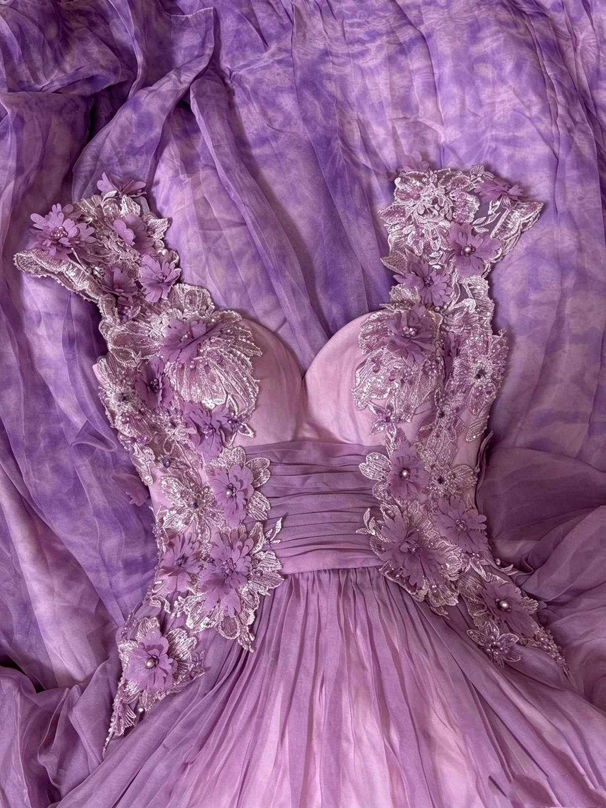 Classy Pink Chiffon Appliques A Line Long Party Dress Birthday Prom Dress SP4302