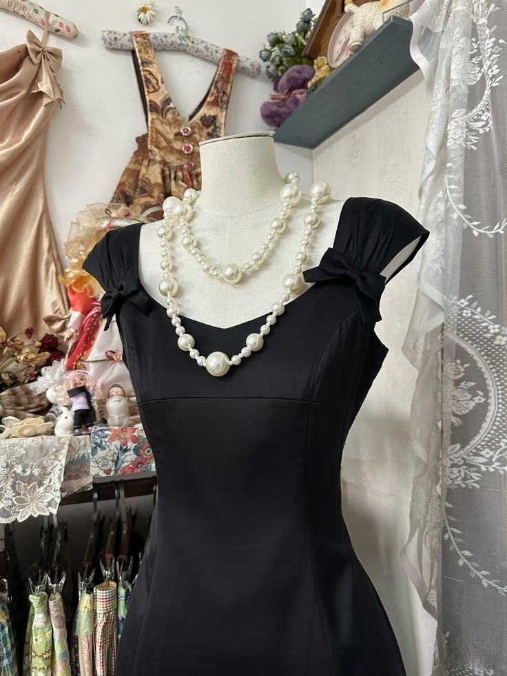 Vintage Black Short Homecoming Birthday Dress Cocktail Dress Y8802