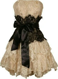Charming Ivory Lace Short 7th Grade Homecoming Dress Strapless Short Birthday Dress SP3699