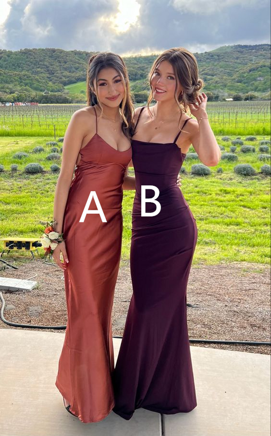 Elegant Sheath Long Prom Dress,Wedding Guest Outfit Y7184