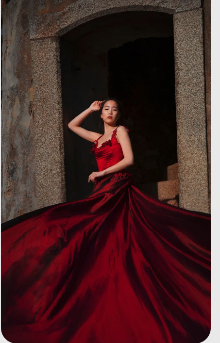 Wonderful Red Long Prom Dress Sleeveless Evening Dress Y308